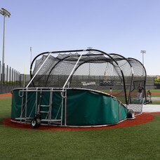Big Bubba Elite Portable Backstop for Baseball & Softball Warmups